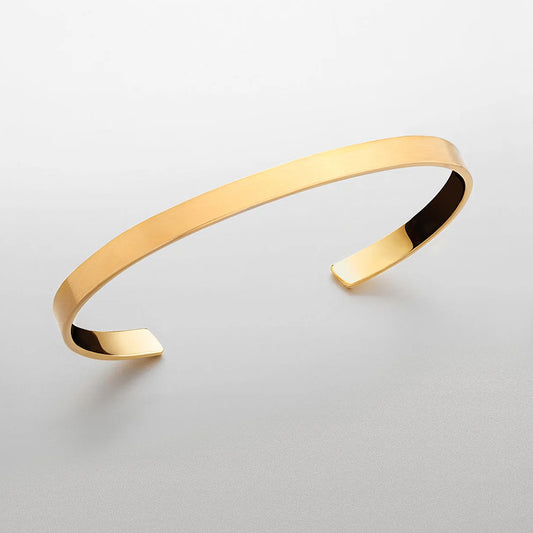 Golden Horizon Minimalist Cuff